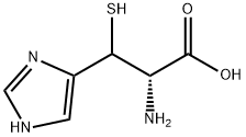 D-2-Thiolhistidine Struktur