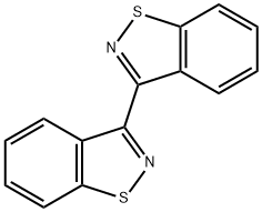 3,3'-Bi-1,2-benzisothiazole Struktur