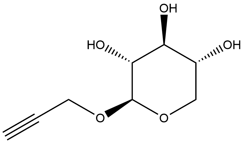 炔丙基Β-D-吡喃木糖,1195960-77-0,结构式