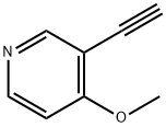 Pyridine, 3-ethynyl-4-methoxy- Struktur
