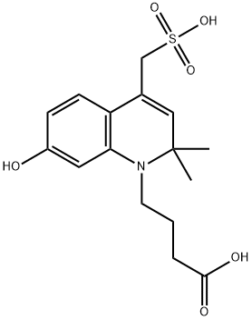 1201771-19-8 1(2H)-喹啉丁酸,7-羟基-2,2-二甲基-4-(磺甲基)-,钠盐…