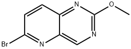 Pyrido[3,2-d]pyrimidine, 6-bromo-2-methoxy- Structure