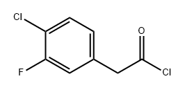 Benzeneacetyl chloride, 4-chloro-3-fluoro-