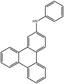 N-phenyltriphenylen-2-amine,1203922-52-4,结构式