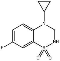 1204572-55-3 4-环丙基-7-氟-3,4-二氢-2H-苯并[E][1,2,4]噻二嗪 1,1-二氧化物