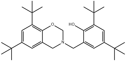 Phenol, 2-[[6,8-bis(1,1-dimethylethyl)-2H-1,3-benzoxazin-3(4H)-yl]methyl]-4,6-bis(1,1-dimethylethyl)-