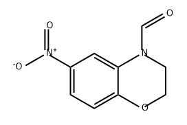 4H-1,4-Benzoxazine-4-carboxaldehyde, 2,3-dihydro-6-nitro-