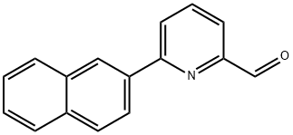 6-(naphthalen-2-yl)picolinaldehyde Structure