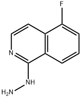 Isoquinoline, 5-fluoro-1-hydrazinyl-,1207448-33-6,结构式