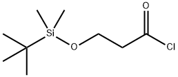 Propanoyl chloride, 3-[[(1,1-dimethylethyl)dimethylsilyl]oxy]-,120821-21-8,结构式
