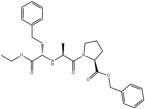 L-Proline, N-[(1S)-1-(ethoxycarbonyl)-3-phenylpropyl]-L-alanyl-, phenylmethyl ester