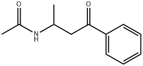 Acetamide, N-(1-methyl-3-oxo-3-phenylpropyl)- Structure