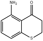 5-氨基-2,3-二氢-4H-1-苯并吡喃-4-酮 结构式