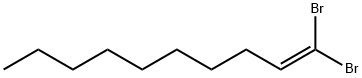 1-Decene, 1,1-dibromo- 化学構造式
