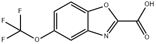 2-Benzoxazolecarboxylic acid, 5-(trifluoromethoxy)- 结构式