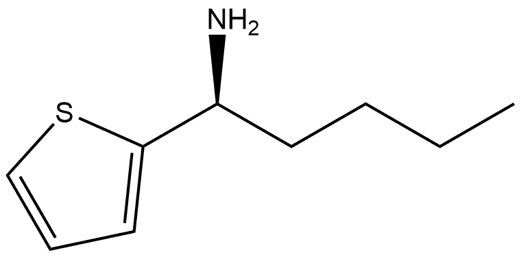 (1S)-1-(2-THIENYL)PENTYLAMINE,1212815-49-0,结构式
