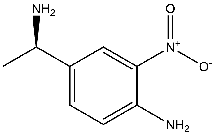 (αR)-4-Amino-α-methyl-3-nitrobenzenemethanamine 结构式