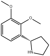 (2S)-2-(2,3-dimethoxyphenyl)pyrrolidine Structure