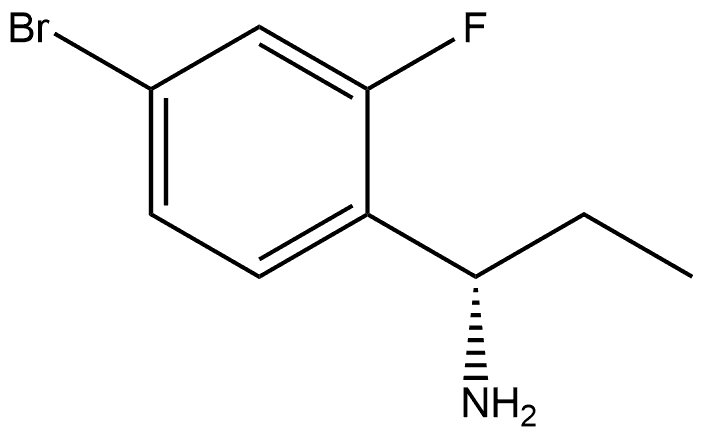 (S)-1-(4-bromo-2-fluorophenyl)propan-1-amine|