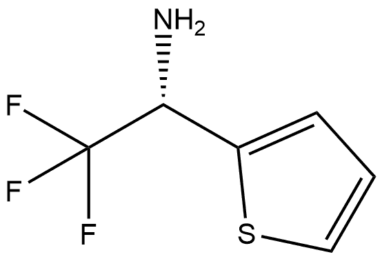 (1S)-2,2,2-TRIFLUORO-1-(2-THIENYL)ETHYLAMINE,1213063-48-9,结构式