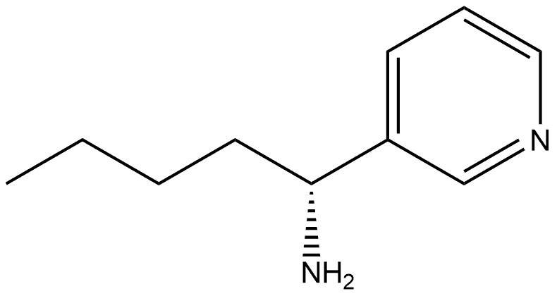 (1R)-1-(3-PYRIDYL)PENTYLAMINE Struktur