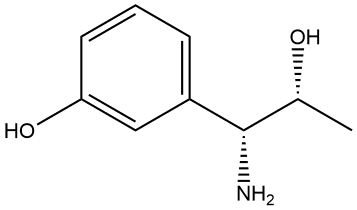 (1R,2R)-1-AMINO-1-(3-HYDROXYPHENYL)PROPAN-2-OL,1213172-06-5,结构式
