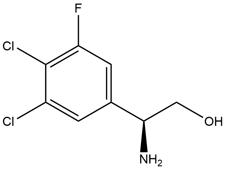 1213436-59-9 Benzeneethanol, β-amino-3,4-dichloro-5-fluoro-, (βS)-
