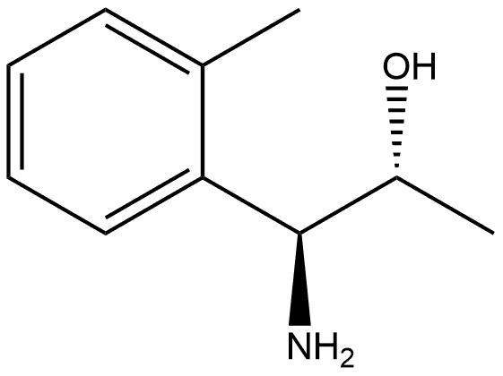 (1S,2R)-1-AMINO-1-(2-METHYLPHENYL)PROPAN-2-OL Struktur