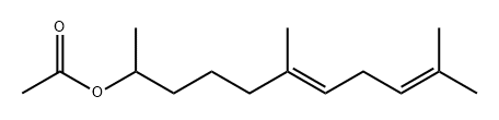 6,9-Undecadien-2-ol, 6,10-dimethyl-, 2-acetate, (6E)-