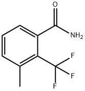 3-甲基-2-(三氟甲基)苯甲酰胺, 1214328-54-7, 结构式