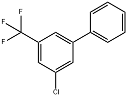 3-Chloro-5-(trifluoromethyl)-1,1'-biphenyl Structure