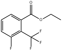 3-Fluoro-2-trifluoromethyl-benzoic acid ethyl ester 结构式