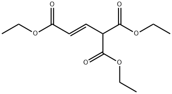 2-Propene-1,1,3-tricarboxylic acid, triethyl ester, (2E)- (9CI)