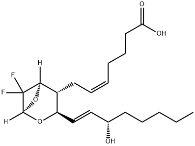 10,10-difluorothromboxane A2 Structure