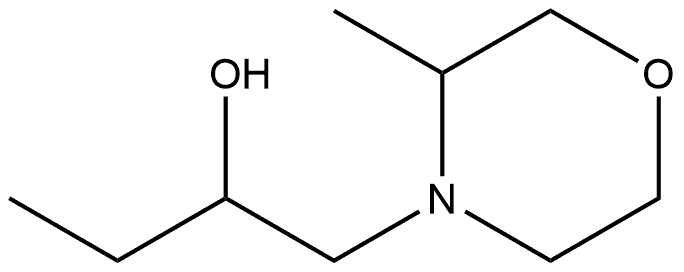 4-Morpholineethanol,α-ethyl-3-methyl- Structure