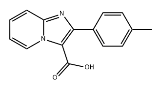 Imidazo[1,2-a]pyridine-3-carboxylic acid, 2-(4-methylphenyl)- Structure