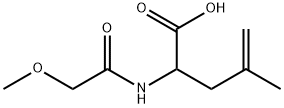 4-Pentenoic acid, 2-[(2-methoxyacetyl)amino]-4-methyl-