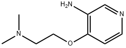 3-Pyridinamine, 4-[2-(dimethylamino)ethoxy]- Structure