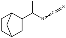 2-(1-isothiocyanatoethyl)bicyclo[2.2.1]heptane Structure