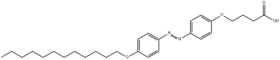 4-(3-Carboxytrimethyleneoxy)-4''-(dodecyloxy)-azobenzene Structure