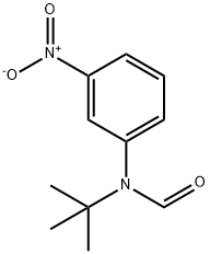 N-tert-Butyl-N-(3-nitrophenyl)formamide 结构式