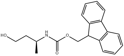 (9H-芴-9-基)甲基(S)-(4-羟基丁-2-基)氨基甲酸酯, 1221274-40-3, 结构式