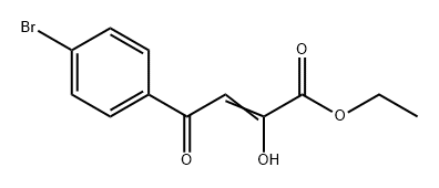 2-Butenoic acid, 4-(4-bromophenyl)-2-hydroxy-4-oxo-, ethyl ester