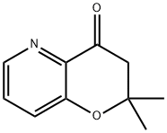 2,2-dimethyl-2H,3H,4H-pyrano[3,2-b]pyridin-4-one Struktur
