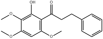 2'-Hydroxy-3',4',6'-trimethoxydihydrochalcone Structure