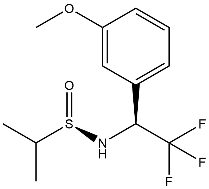 [S(R)]-N-[(1S)-2,2,2-Trifluoro-1-(3-methoxyphenyl)ethyl]-2-propanesulfinamide