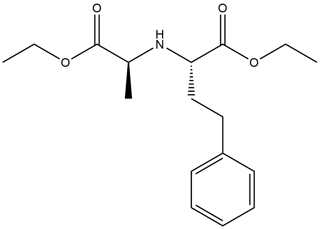 (2S)-2-[[(1S)-1-(Ethoxycarbonyl)-3- Struktur