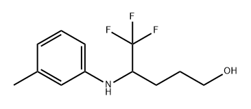 1-Pentanol, 5,5,5-trifluoro-4-[(3-methylphenyl)amino]-