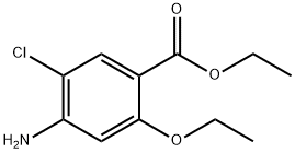 Benzoic acid, 4-amino-5-chloro-2-ethoxy-, ethyl ester Structure