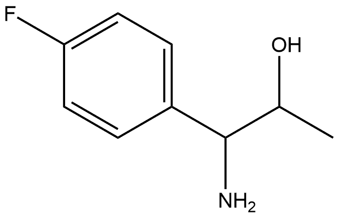 1-AMINO-1-(4-FLUOROPHENYL)PROPAN-2-OL,1226366-02-4,结构式